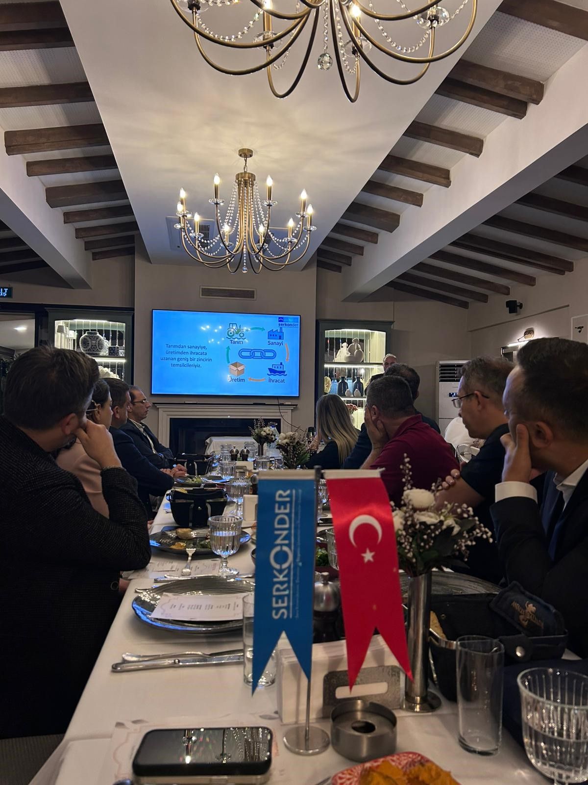 SERKONDER BULUŞMASINDA SEKTÖR TEMSİLCİLERİYLE BİR ARAYA GELDİK